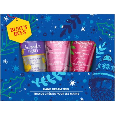 Burts Bees Hand Cream Trio Holiday Gift Kit 1 EA Burts Bees Hand Cream Trio Holiday Gift Kit 1 EA