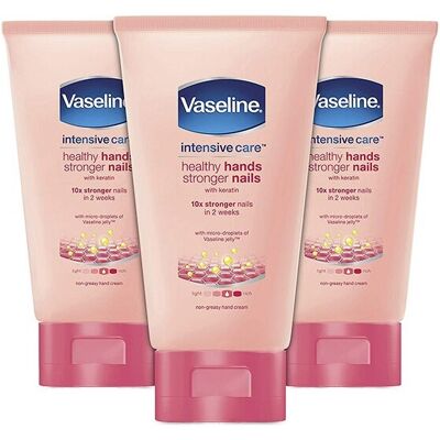 Vaseline 3-Piece Intensive Care Hand Cream Provides long-lasting moisture Nour Vaseline 3-Piece Intensive Care Hand Cream Provides long-lasting moisture Nour