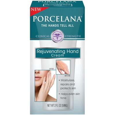 Porcelana Rejuvenating Hand Cream - Moisturizing & Anti Aging Lotion - Non Greas Porcelana Rejuvenating Hand Cream - Moisturizing & Anti Aging Lotion - Non Greas