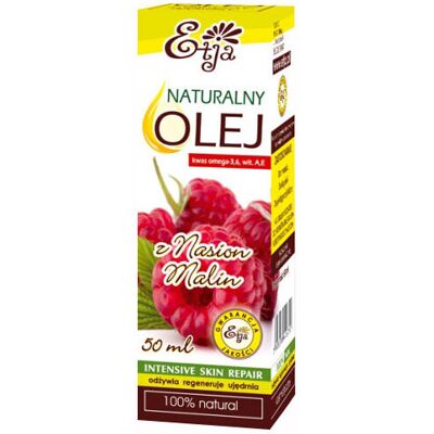 ETJA Raspberry Seed Oil 50ml - Natural & Pure Skincare ETJA Raspberry Seed Oil 50ml - Natural & Pure Skincare