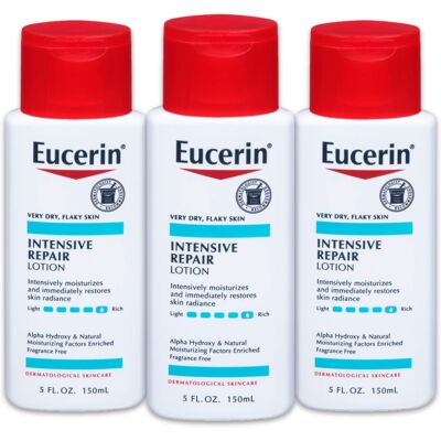 Eucerin Intensive Repair Lotion - Rich Lotion for Very Dry Flaky Skin - 5 fl. o Eucerin Intensive Repair Lotion - Rich Lotion for Very Dry Flaky Skin - 5 fl. o