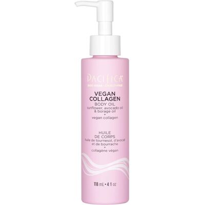 Pacifica Vegan Collagen Body Oil Moisturizing Hydrating Massage for Dry Skin So Pacifica Vegan Collagen Body Oil Moisturizing Hydrating Massage for Dry Skin So