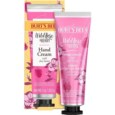 Burts Bees Wild Rose Berry Hand Cream 1 OZ Burts Bees Wild Rose Berry Hand Cream 1 OZ