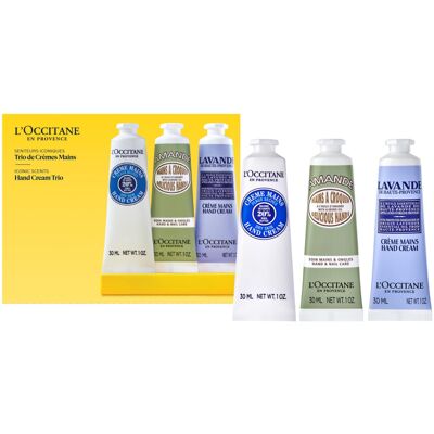 L'Occitane LOCCITANE Hand Cream Classics 3-Piece Set: Moisturizing Hand Creams Shea Almo L'Occitane LOCCITANE Hand Cream Classics 3-Piece Set: Moisturizing Hand Creams Shea Almo