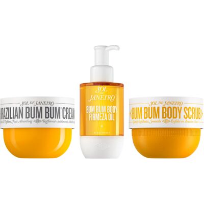 SOL DE JANEIRO Brazilian Bum Bum Cream Bum Bum Firmeza Body Oil and Bum Bum Bo SOL DE JANEIRO Brazilian Bum Bum Cream Bum Bum Firmeza Body Oil and Bum Bum Bo