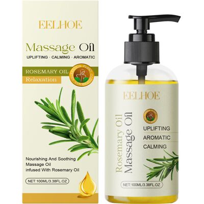 EELHOE Rosemary Body Essential Oil - Nourishing, Moisturizing & Relaxing Massage Oil fo EELHOE Rosemary Body Essential Oil - Nourishing, Moisturizing & Relaxing Massage Oil fo