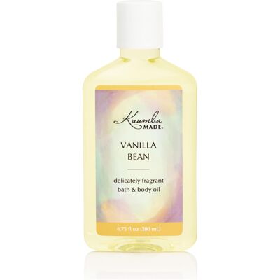 Kuumba Made Vanilla Bean Bath and Body Oil 6.75 fl oz (200ml) Moisturizing & S Kuumba Made Vanilla Bean Bath and Body Oil 6.75 fl oz (200ml) Moisturizing & S