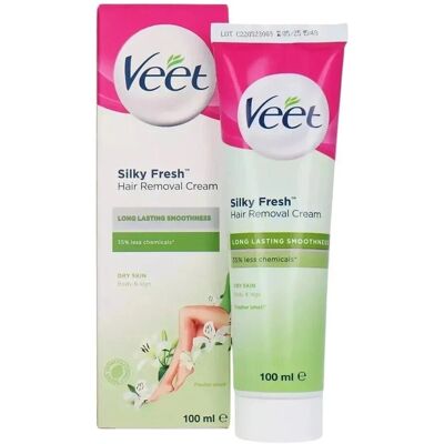 Veet Hair Removal Cream 100ml Sensitive Skin Aloe Vera & Vit E Veet Hair Removal Cream 100ml Sensitive Skin Aloe Vera & Vit E