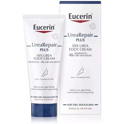 Eucerin UreaRepair Plus Foot Cream 10% Urea 100ml Dry Feet Eucerin UreaRepair Plus Foot Cream 10% Urea 100ml Dry Feet