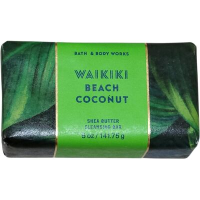 Bath & Body Works Bath and Body Works Waikiki Beach Coconut Shea Butter (5 oz /141 g) Cleansing Ba Bath & Body Works Bath and Body Works Waikiki Beach Coconut Shea Butter (5 oz /141 g) Cleansing Ba