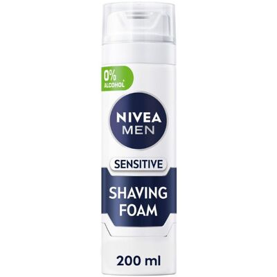 Nivea Men Sensitive Shaving Foam 200ml Nivea Men Sensitive Shaving Foam 200ml