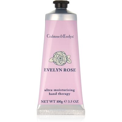 Crabtree & Evelyn Evelyn Rose Ultra-Moisturising Hand Cream Therapy, 3.5 oz Crabtree & Evelyn Evelyn Rose Ultra-Moisturising Hand Cream Therapy, 3.5 oz