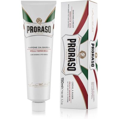 Proraso Shaving Cream Tube, 150ml, Sensitive Shaving Cream for Men Proraso Shaving Cream Tube, 150ml, Sensitive Shaving Cream for Men