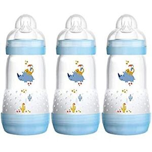 MAM Easy Start Self Sterilising Anti-Colic Baby Bottle 3 Pack 260 ml with Medium