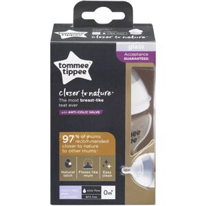 Tommee Tippee Closer to Nature Baby Bottle Glass (150 ml) Tommee Tippee Closer to Nature Baby Bottle Glass (150 ml)