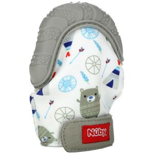 Nuby, Soothing Teether, Happy Hands Teething Mitten, 3+ Months, Bears Nuby, Soothing Teether, Happy Hands Teething Mitten, 3+ Months, Bears