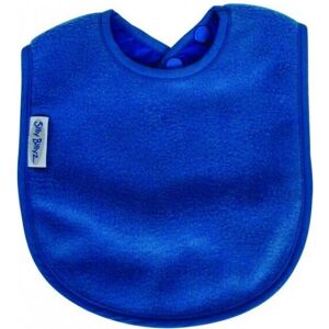 Silly Billyz Fleece Superslab Baby Bib - 24 cm, Blue, Stain-Resistant Front with Silly Billyz Fleece Superslab Baby Bib - 24 cm, Blue, Stain-Resistant Front with