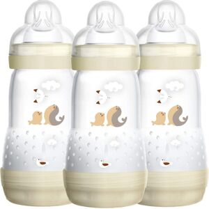 MAM Easy Start Self Sterilising Anti-Colic Bottle Pack of 3 (3 x 260 ml), MAM Ba MAM Easy Start Self Sterilising Anti-Colic Bottle Pack of 3 (3 x 260 ml), MAM Ba