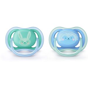 Philips Avent Ultra Air Baby Pacifier - Orthodontic Silicone - Multicolour Philips Avent Ultra Air Baby Pacifier - Orthodontic Silicone - Multicolour