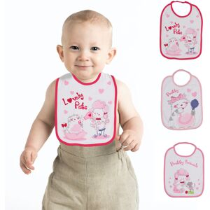P-H (3 PACKS) Baby Bibs Elasticated Reusable Washable Baby Bibs P-H (3 PACKS) Baby Bibs Elasticated Reusable Washable Baby Bibs