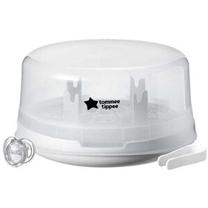 Tommee Tippee Steriliser, Microwave Steam Steriliser for Baby Bottles, 4-Minute Tommee Tippee Steriliser, Microwave Steam Steriliser for Baby Bottles, 4-Minute