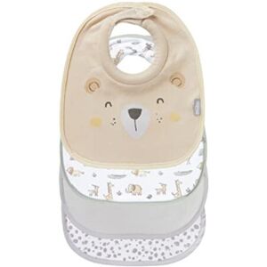 Nuby Snug and Dry Bibs Organic Cotton Machine Washable Padded Neckline (Pack of Nuby Snug and Dry Bibs Organic Cotton Machine Washable Padded Neckline (Pack of