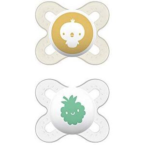 MAM Start S153 - Extra Small Newborn Dummy SkinSoftTM Ultra-Soft Silicone for 0-