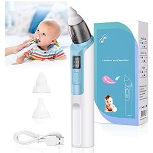 URAQT Baby Nasal Aspirator, Baby Nose Sucker Electric Nose Cleaner with 6 Suctio URAQT Baby Nasal Aspirator, Baby Nose Sucker Electric Nose Cleaner with 6 Suctio