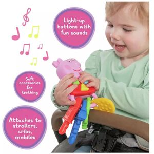 Peppa Pig Keys soft plastic making it the perfect option for teething Peppa Pig Keys soft plastic making it the perfect option for teething