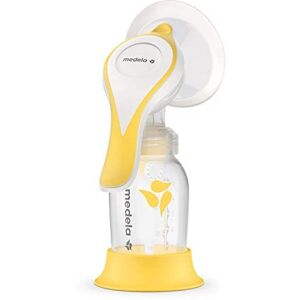 Medela Harmony Manual Breast Pump - Compact Swiss design featuring PersonalFit Flex shi Medela Harmony Manual Breast Pump - Compact Swiss design featuring PersonalFit Flex shi