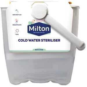Milton Cold Water Steriliser (White), Packaging may vary Milton Cold Water Steriliser (White), Packaging may vary