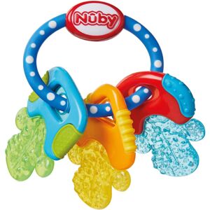 Nuby IcyBite Keys Soothing Teether Multiple Teething Surfaces Refrigerator Safe Nuby IcyBite Keys Soothing Teether Multiple Teething Surfaces Refrigerator Safe