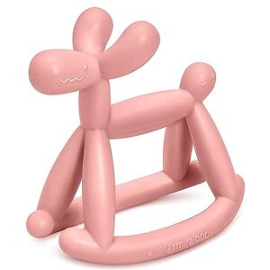 MIRALOOP Teething Toys for Baby, Jellydog Never Drop Food Grade Silicone Baby Teething To MIRALOOP Teething Toys for Baby, Jellydog Never Drop Food Grade Silicone Baby Teething To