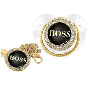 Unbranded (16) 18 Colors Gold Rhinestones Baby Pacifier With Chain Clip Newborn Bpa Free L Unbranded (16) 18 Colors Gold Rhinestones Baby Pacifier With Chain Clip Newborn Bpa Free L