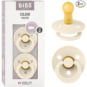 Bibs Store BIBS Colour Soother 2-Pack, BPA Free Dummy Pacifier, Symmetrical Nipple. Natural Bibs Store BIBS Colour Soother 2-Pack, BPA Free Dummy Pacifier, Symmetrical Nipple. Natural
