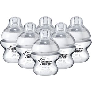 Tommee Tippee Closer to Nature Baby Bottles, Breast-Like Teat with Anti-Colic Valve, 150ml, Pa Tommee Tippee Closer to Nature Baby Bottles, Breast-Like Teat with Anti-Colic Valve, 150ml, Pa