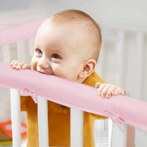 Eastern Corridor-EU 3-Piece Baby Crib Rail Cover Protector Set from Chewing,Safe Teething Guard Wrap Eastern Corridor-EU 3-Piece Baby Crib Rail Cover Protector Set from Chewing,Safe Teething Guard Wrap