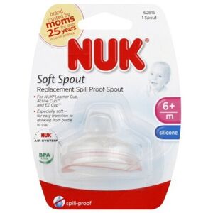 Nuk Replacement Spouts Clear Silicone - Pack of 9 Nuk Replacement Spouts Clear Silicone - Pack of 9