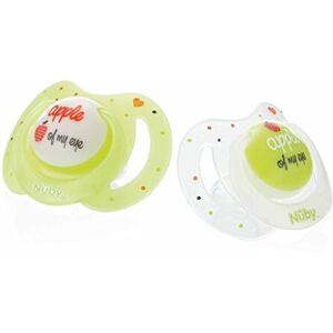 Nuby N?by ID5887MFSN Green LM Little Moments Dummy (Green, 6???36?Months Nuby N?by ID5887MFSN Green LM Little Moments Dummy (Green, 6???36?Months