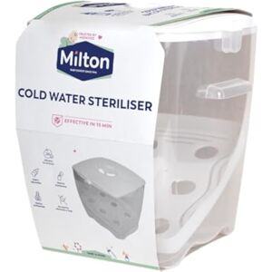 Milton Cold Water Steriliser (White), Packaging may vary Milton Cold Water Steriliser (White), Packaging may vary