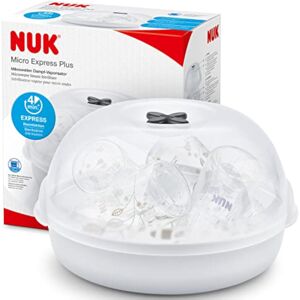 NUK Micro Express Plus Microwave Steam Baby Bottle Steriliser NUK Micro Express Plus Microwave Steam Baby Bottle Steriliser