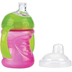 Nuby Swirl non-spill cup, from 6 months, color sent randomly, 240ml Nuby Swirl non-spill cup, from 6 months, color sent randomly, 240ml