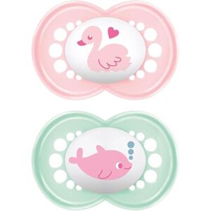 MAM Original Soother 16+ Months (Set of 2), Baby Soother Made from Sustainable and B MAM Original Soother 16+ Months (Set of 2), Baby Soother Made from Sustainable and B
