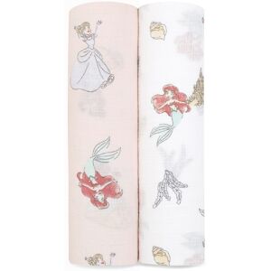 aden + anais - Essentials Disney Princess - 2-pack - Baby Swaddle Blankets aden + anais - Essentials Disney Princess - 2-pack - Baby Swaddle Blankets