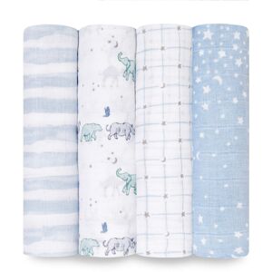 aden + anais ASWC40007 120 x 120 cm Rising Star Pack of 4 Swaddle aden + anais ASWC40007 120 x 120 cm Rising Star Pack of 4 Swaddle