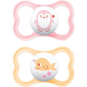 MAM Air Soothers 16+ Months (Pack of 2), Baby Soothers with Sterilisable Travel Case MAM Air Soothers 16+ Months (Pack of 2), Baby Soothers with Sterilisable Travel Case