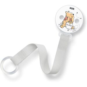 NUK Disney Winnie The Pooh Dummy Band & Clip for All Soothers with and Without Rin NUK Disney Winnie The Pooh Dummy Band & Clip for All Soothers with and Without Rin