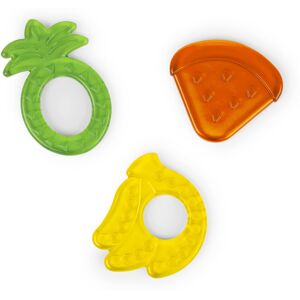 Bright Starts Juicy Chews 3-Pack Textured Teethers - Watermelon, Pineapple, Banana - BPA Free, Bright Starts Juicy Chews 3-Pack Textured Teethers - Watermelon, Pineapple, Banana - BPA Free,