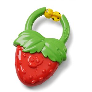 Infantino Vibrating Teether 23697 - Gummy Textured Baby Teether with Spin Bead, Strawberry Infantino Vibrating Teether 23697 - Gummy Textured Baby Teether with Spin Bead, Strawberry