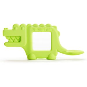 Munchkin The Baby Toon Silicone Teether Spoon Alligator (As Seen On S Munchkin The Baby Toon Silicone Teether Spoon Alligator (As Seen On S